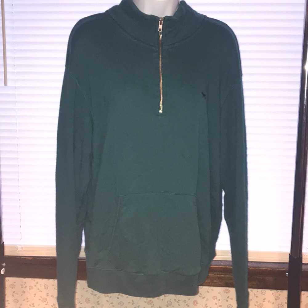 V.S PINK half zip jacket, size large